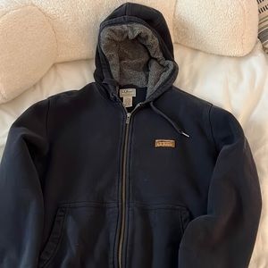 LLBEAN ZIP UP INSULATED JACKET